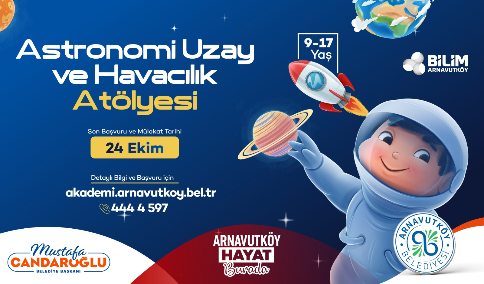 Astronomi Uzay ve Havacılık Atölyesi - Güz Dönemi 2025