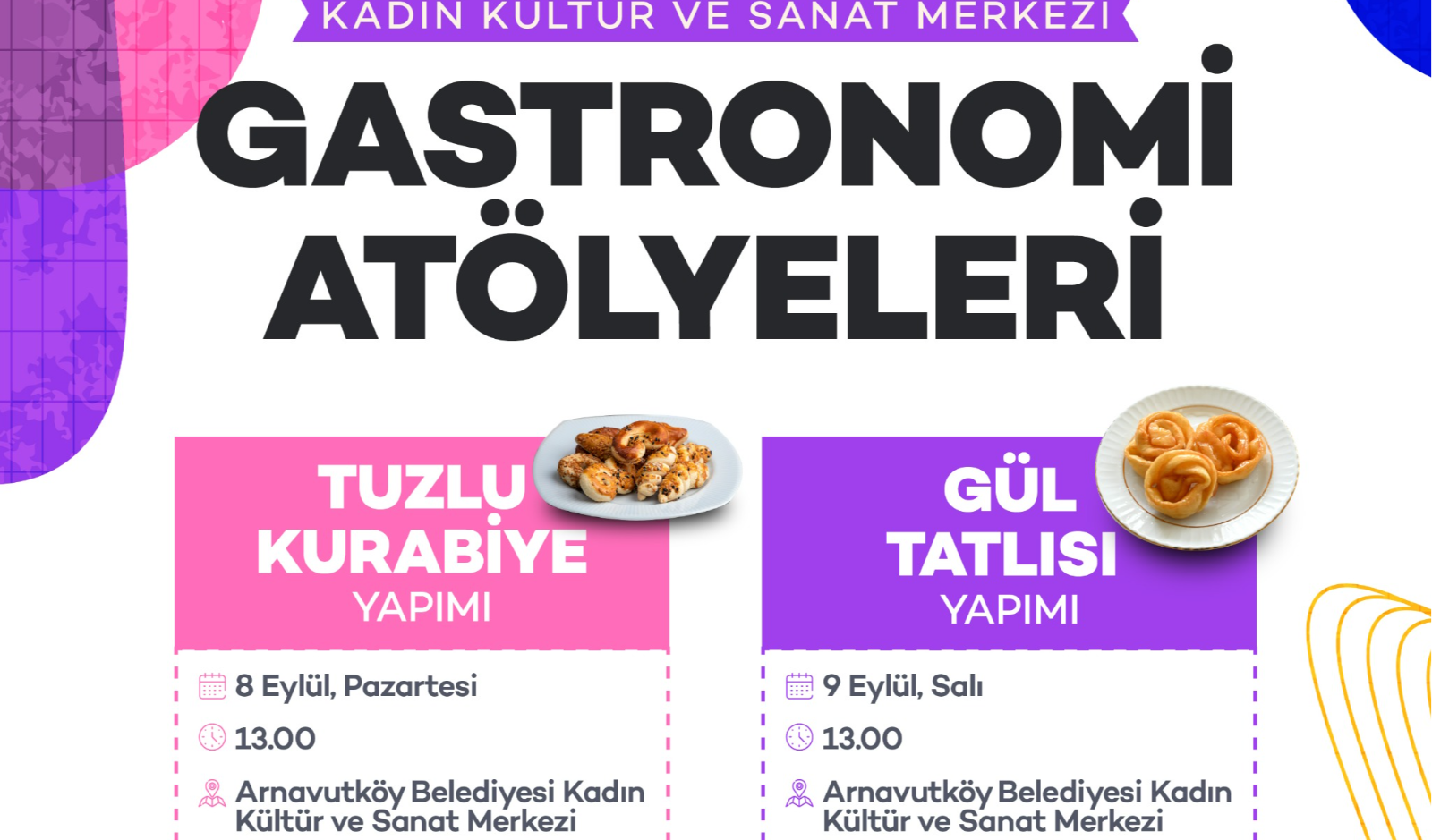 TUZLU KURABİYE YAPIMI-WORKSHOP